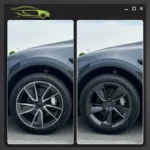 4PCS for New Model Y 2025 Juniper 19 Inch Knife Style Hub Cap Full Rim Cover Replacement Wheel Cap Accessories Design for Tesla