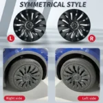 4PCS Wheel Cover for Tesla Model Y 19 Inch Performance Automobile Replacemen Hub cap Full Rim Cover Car Accessories 2018-2024