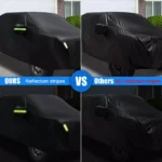 Waterproof Full Car Covers for Chevrolet Chevy Camaro 2010-2023 Custom Heavy Duty Waterproof All Weather Protection Outdoor 2017