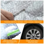 Waterproof Cover Exterior Car Covers Outdoor Half Awning Anti-Snow Windshield Proof Protective Cotton Sunshade Anti Ice Frost
