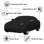 Waterproof Full Car Covers for Chevrolet Chevy Camaro 2010-2023 Custom Heavy Duty Waterproof All Weather Protection Outdoor 2017