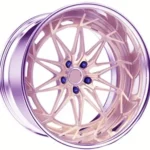 low price 18/19/20/21/22 Inches two pieces forged Wheels for 5*120 rims