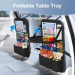 Kick Mat Car Seat-Back Organizer with Tablet Holder