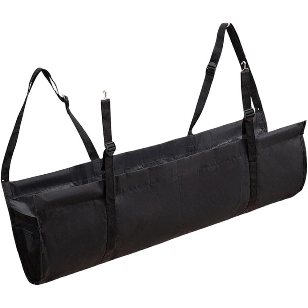 Multi-Pocket Headrest Hanging Bag – Car Seat Storage Organizer
