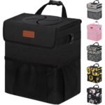 Leak-Proof Hanging Car Trash Can with Lid