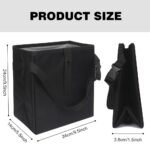 Headrest Car Trash Bag with Side Pockets