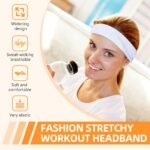Non-Slip Sports Headbands – Sweatbands Pack