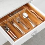 Stackable Plastic Drawer Organizer Bins – Multi-Size Storage Set for Desk & Bath
