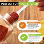 Narrow Measuring Spoons for Spice Jars