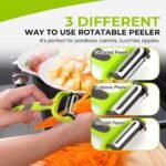 3-in-1 Rotary Vegetable Peeler Set