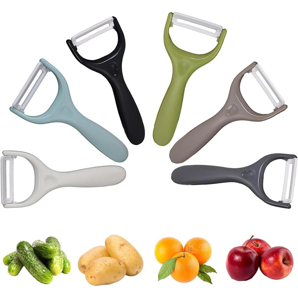 SJZ-KA-018 Ceramic Blade Vegetable Peeler – Rust-Free