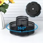 Rotating Desk Pen Holder – 360-Degree Supply Organizer