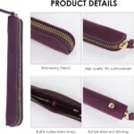 Leather Pen Pouch – Zippered Writing Case