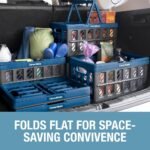 Collapsible Shopping Basket Bag – Foldable Market Tote