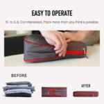 Water-Resistant Packing Cube Bundle – 8-Piece Travel Set