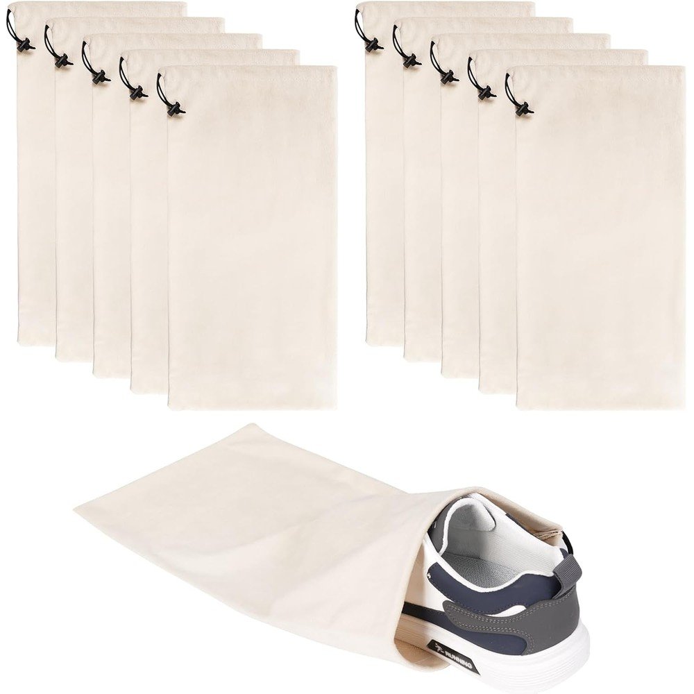 Dust-Proof Shoe Storage Bags – Breathable Travel Pouches