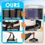 Waterproof Shower Toiletry Tote – Mesh Caddy Bag